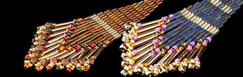 boucles d'oreilles perles